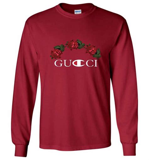 Gucci x champion t shirts